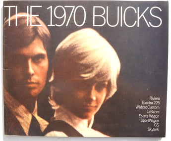 Vintage THE 1970s Buick Classic Promotional / Brochure Booklet Car Buyer Guide