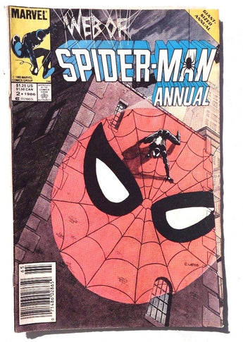 VTG MARVEL September 1986 WEB OF SPIDER-MAN Vol. 1 No. 2 Comic Book