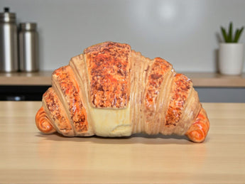 New Ceramic Dabney Lee Thanksgiving Butter Bread Basket Croissant Room Decor