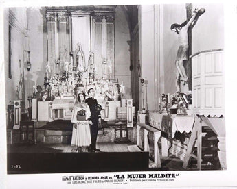 Vintage 1954 Rafael Baledon / Leonora Amar LA MUJER MALDITA Press Photo 7