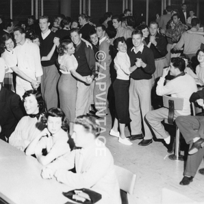 Vintage 1940s 1950s The Spring Howdy Hop High School Dance Photo #2729