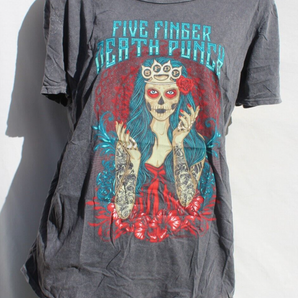 New MENS FFDP Five Finger Death Punch Got Your Six Graphic T-Shirt LRG