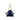 New Outdoor Blue Wood Coastal Cottage Adirondack Beach Hanging Chair Bird Feeder