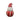New Red & White Ceramic Santa Claus Storage Kitchen Cookie Jar Decorative