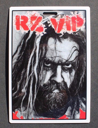 Vtg All Access Backstage Pass / VIP Laminate - 2012 Rob Zombie Tour #2