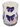 New Purple Bow Embossed Girly Baby Shower Party Gift Glass Tumbler Cup