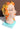 Vtg 1930s -1940s Porcelain Czechoslovakia Pin Up Girl Head Figurine Statue