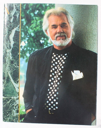 Vintage Kenny Rogers A Evening With Kenny Concert Tour Souvenir Program Book