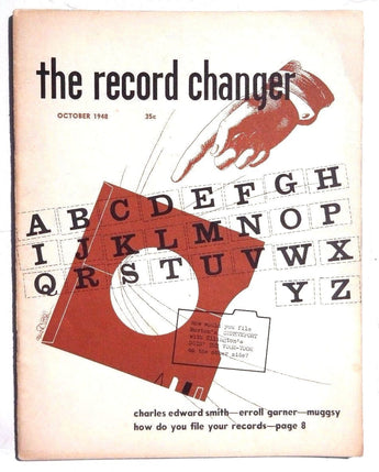Vtg October 1948 THE RECORD CHANGER Vol. 7 No.10 (Benny Goodman) Music Magazine