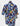 Vtg M.E. Sport Hawaiian Beach Flowers Rayon BUTTON Down Collar SHIRT Medium