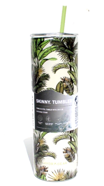 NEW 30oz 3D Leaves Hydragear Stainless Steel Insulated Travel Tumbler Cup