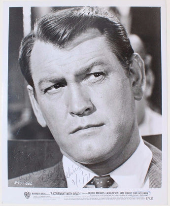 Vtg Earl Holliman A Covenant With Death Autographed Hand Signed Photo