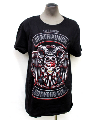 New Five Finger Death Punch Demon Inside (5FDP) Men's Graphic T-shirt Tee Medium