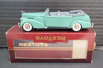 VINTAGE Rextoys Cadillac V16 1938-1940 Convertible 1/43 - W/ Original Box