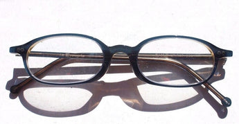 A New Vtg 1995 L.A. Eyeworks Retro Abstract Sunglasses - Blue Green Mr. Ray 264
