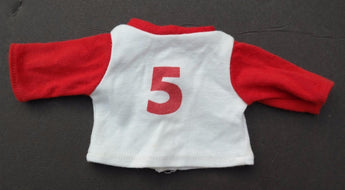 Vtg 1970 Baseball JERSEY Long Shirt Doll Play Clothes / Clothing (21 Of 200)