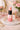 New Girly Pink / Black Stick Of Lipstick Ceramic Flower Vase Room Decor