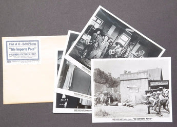 Vtg 1960 Me Importa Poco Movie Press Kit Photos (Miguel Aceves Mejia )