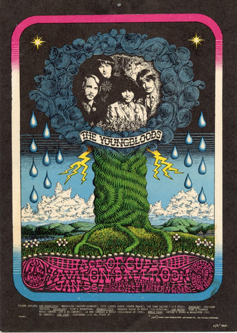 Vtg 1967 THE YOUNGBLOODS ACE OF CUPS AVALON BALLROOM FAMILY DOG Photo #2690