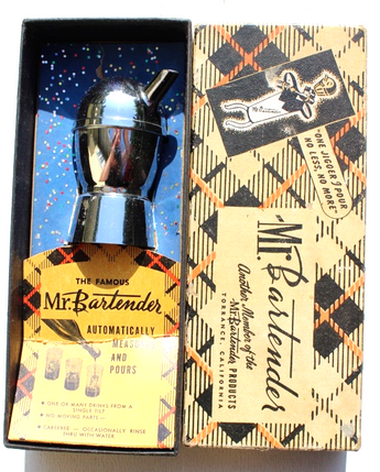 MCM Mr Bartender Automatically Measures and Pours - Bottle Pour Sprout USA Made