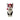 New Valentines Day Ceramic French Bull Dog W/ Rose In Mouth Figure Statue Decor