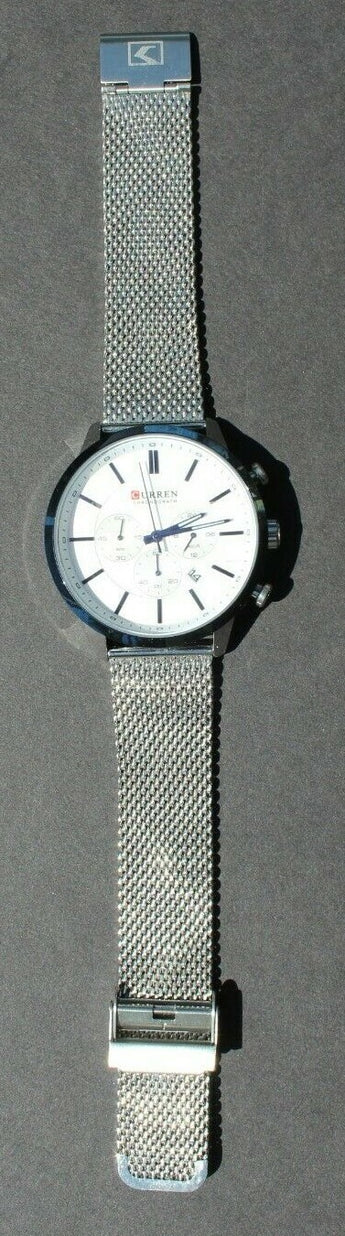 Men's Luxury Sport Watch Collection Curren M-8340 Chronograph in SS (#22)