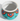 Ecco Terra China Art Pottery Southwest Design Aqua Porcelain Jardiniere Planter