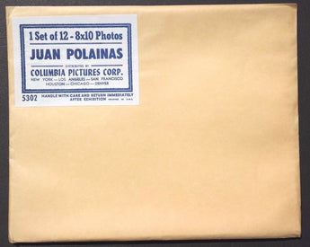 Sealed BLACK & WHITE Vtg Juan Polainas Movie Press Kit Photos (5302) 8x10