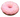 New Donut Pink W/ Rainbow Sprinkles Resin Statue Prop Display Wall Art Decor