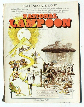 Vtg March 1983 National Lampoon Magazine Vol. 1 No. 36 (Sweetness And Light)