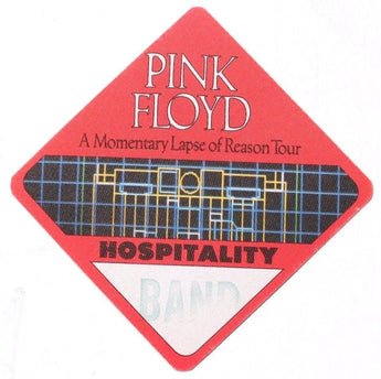 Vtg All Access Backstage Pass / VIP Sticker Pink Floyd Momentary Lapse Tour Band