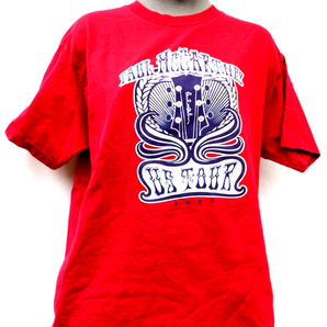 Vintage Paul McCartney US Tour 2005 The Beatles Band Red T Shirt Tee Mens XL