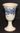 Vtg MCM Country Signed Stoneware Pottery Ceramic Art Wine Goblet Beverage Cup