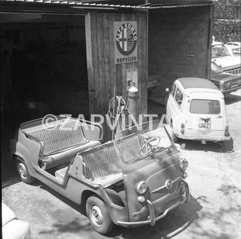 Vtg 1989 Carlo Abarth Zagato Series II Fiat Service Center Racing Car Photo 1546