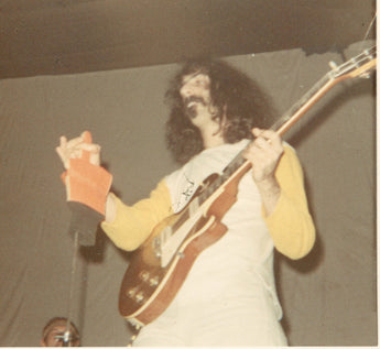 Rare VTG 1970's Frank Zappa PRIVATE Never Seen Performance B&L Photo 8"x8" #77