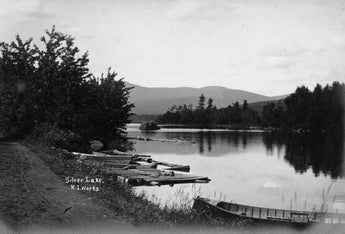 Vintage Black & White 1907 Silver lake K.I Works Factory Photo #1947