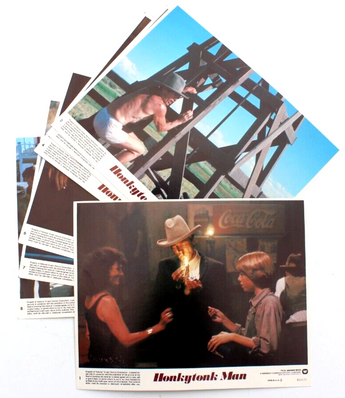 Vtg 1982 Honkytonk Warner Movie Promo T.V. Film Press Kit / Lobby Card Stills