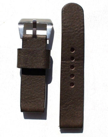 NEW No Name Leather Apple Watch (fits 42mm) Strap / Band - Dusty Green 24mm