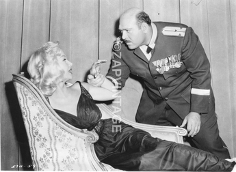 Vtg 1958 "The Beast Of The Budapest" Greta Thyssen Gerald Milton Slapping #2692