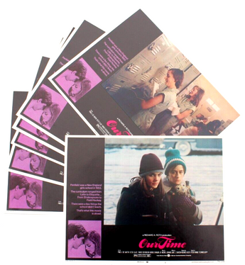 7 Vtg Our Time Movie Promo T.V. Film Press Kit / Lobby Card Stills 11X14