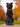 New Wax Black Cat Sitting On Pumpkin Halloween Spooky Decorative Pillar Candle