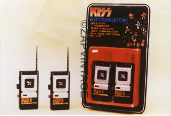 Vtg 1970s - 1980s (Aucoin) Promo Prototype Toy Photo KISS Communicators #2155