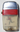 Vintage MID CENTURY Bowling Flip Top Advertising Cigarette Lighter