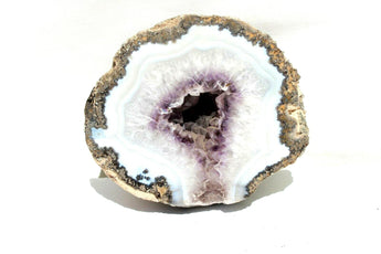 Amethyst Quartz Crystal Agate Geode Nodule Specimens 1.5 lbs 25.2 oz