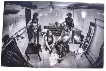 Rob Zombie Band Back Stage Poster Print (Barcelona) Concert