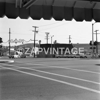 Vtg 1964 Huntington Ave & Eastern Dr Los Angeles Old Cars Shops Photo #2101
