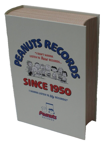 New Peanuts Records Since 1950 Records Cardboard Storage Collectable Box Snoopy