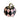 New Large Halloween Decorative Pink and Black Argyle Checkered Ceramic Pumpkin