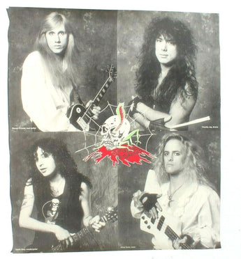 Vintage 1990s Spiders And Snakes Band Member Promo Poster