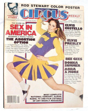 Vintage Circus Magazine July 10th, 1979 Magazine - Susan Anton Robby Benson